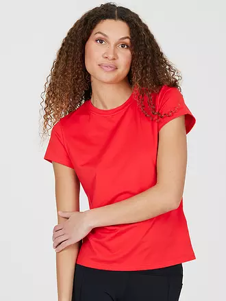 ATHLECIA | Fitnessshirt da donna Almi | rot